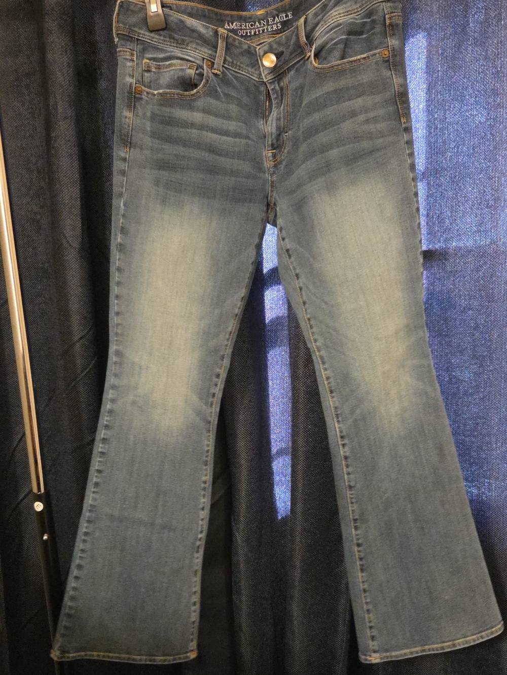 American Eagle Outfitters Medium Blue Flare Jeans